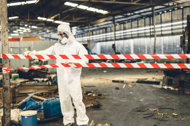 Professional Unattended Death Cleanup technician working in Irwin, PA